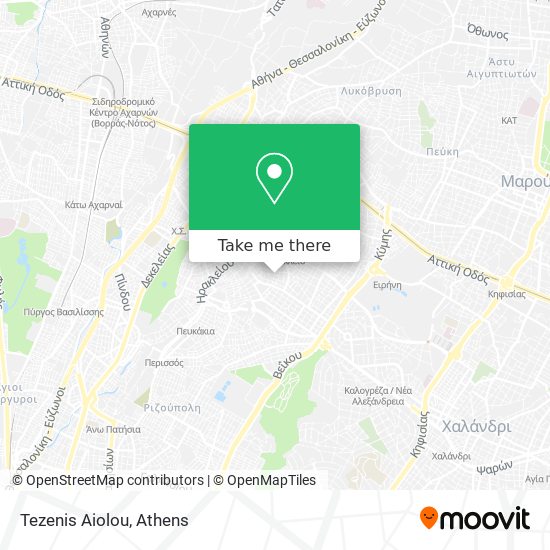 Tezenis Aiolou map