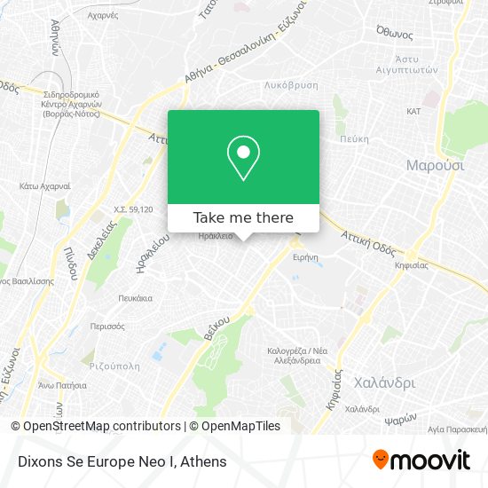 Dixons Se Europe Neo I map