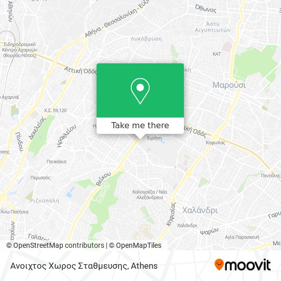 Ανοιχτος Χωρος Σταθμευσης map