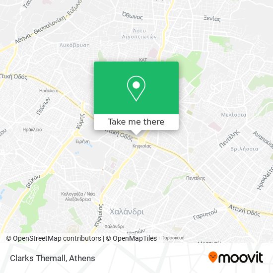Clarks Themall map