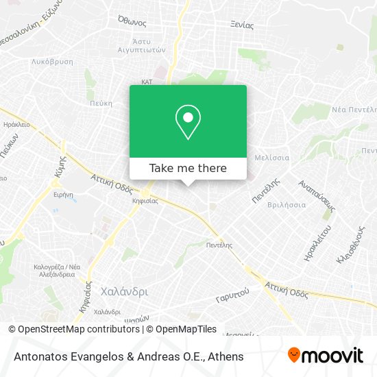 Antonatos Evangelos & Andreas O.E. map