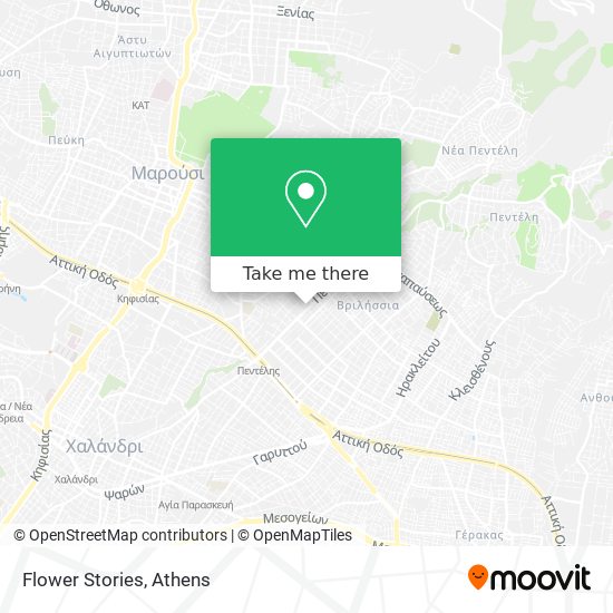 Flower Stories map