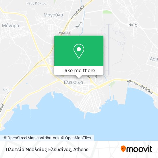 Πλατεία Νεολαίας Ελευσίνας map