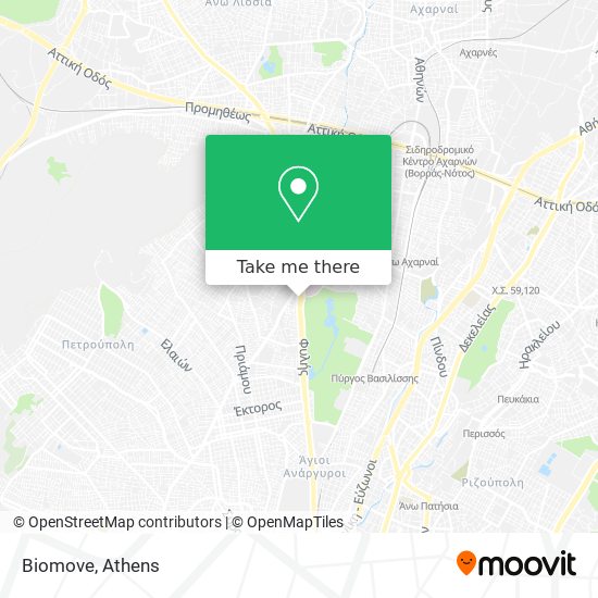 Biomove map