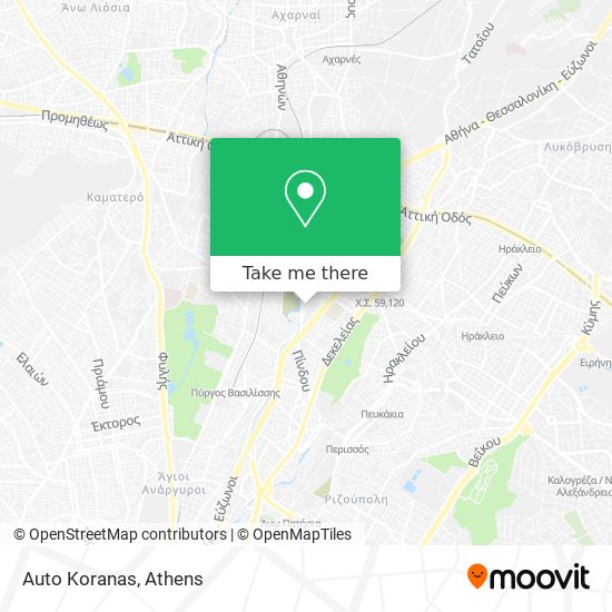 Auto Koranas map