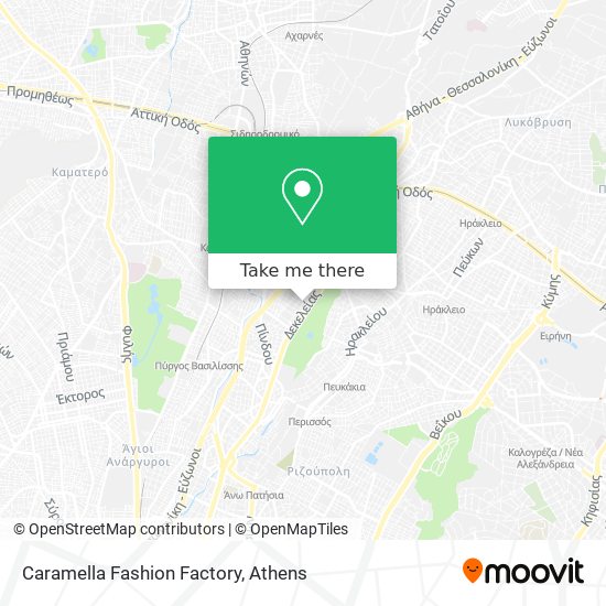 Caramella Fashion Factory map