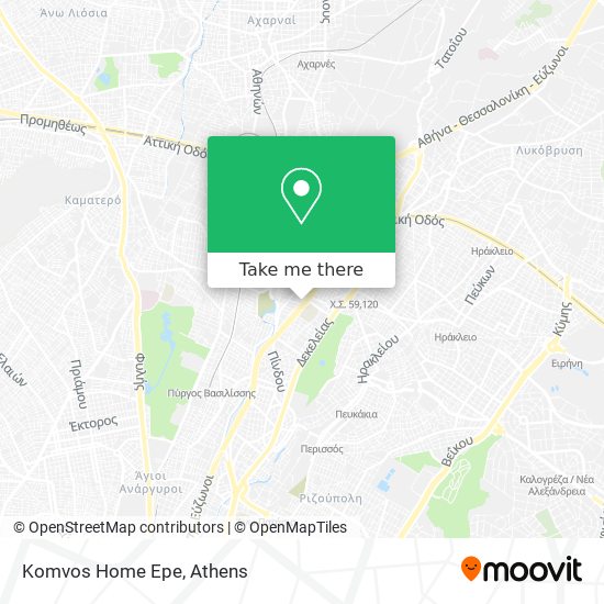Komvos Home Epe map