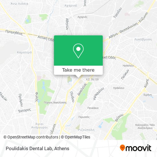 Poulidakis Dental Lab map