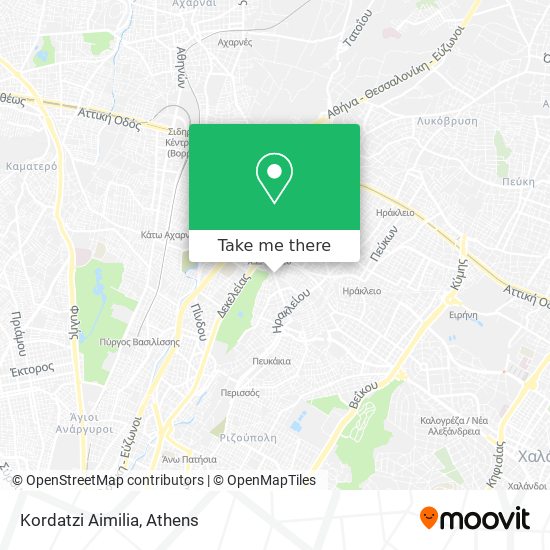 Kordatzi Aimilia map
