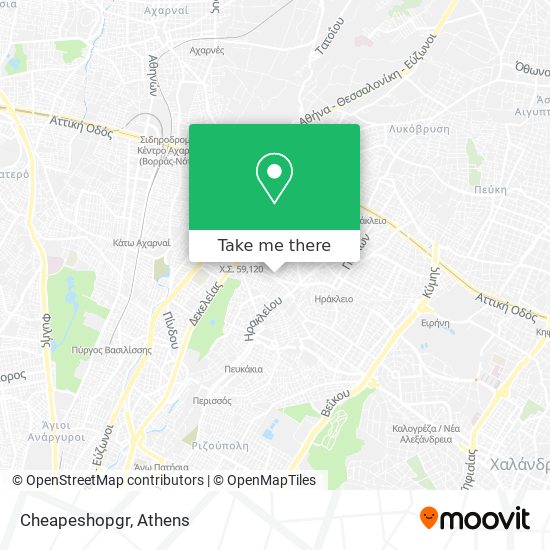 Cheapeshopgr map