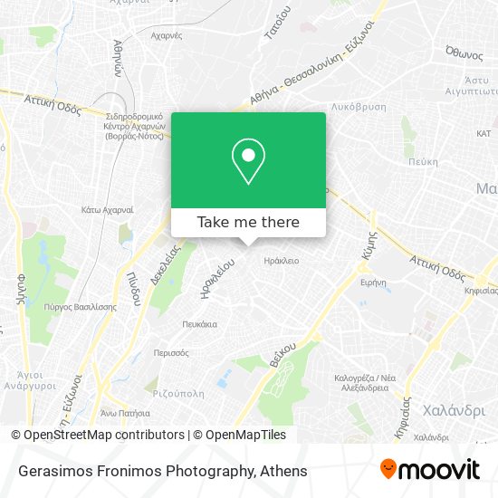 Gerasimos Fronimos Photography map