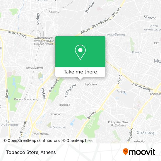 Tobacco Store map