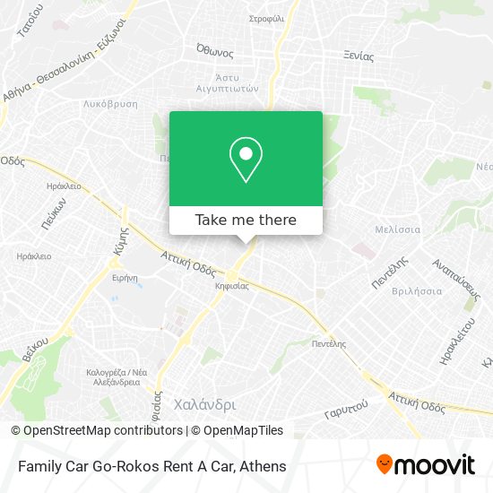 Family Car Go-Rokos Rent A Car map