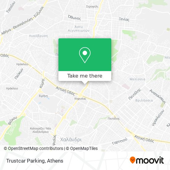 Trustcar Parking map