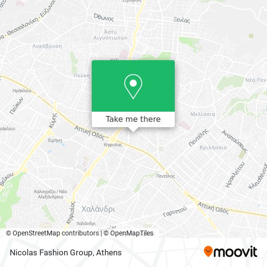 Nicolas Fashion Group map