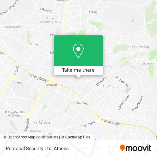 Personal Security Ltd map