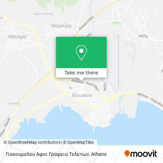 Γιακουμελου Αφοι Γραφεια Τελετων map