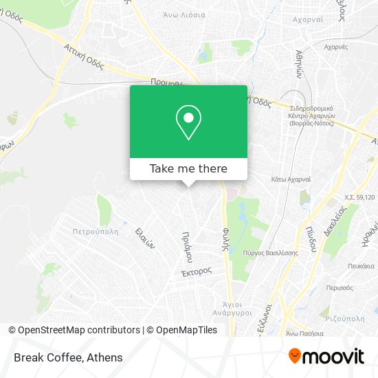 Break Coffee map