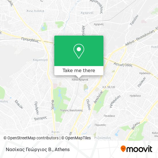 Νασίκας Γεώργιος Β. map
