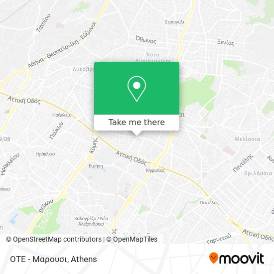ΟΤΕ - Μαρουσι map