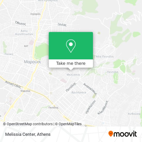 Melissia Center map