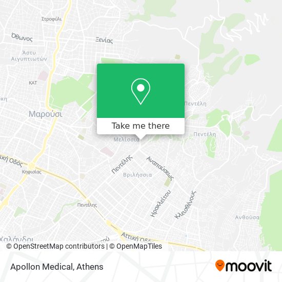 Apollon Medical map