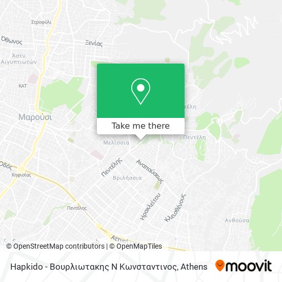 Hapkido - Βουρλιωτακης Ν Κωνσταντινος map