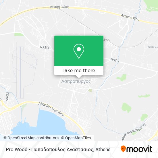 Pro Wood - Παπαδοπουλος Αναστασιος map
