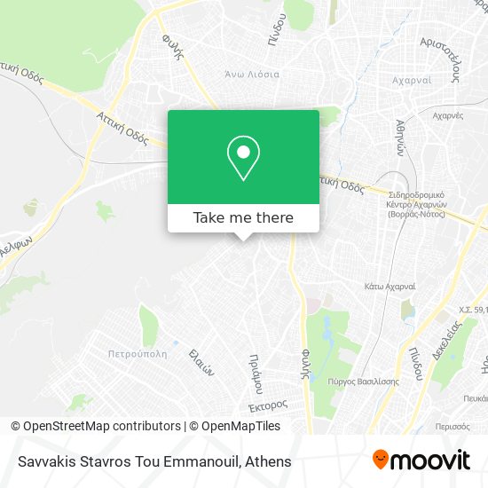 Savvakis Stavros Tou Emmanouil map