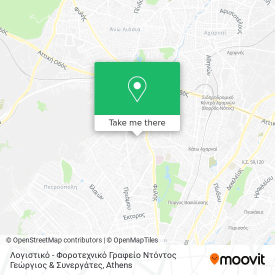 Λογιστικό - Φοροτεχνικό Γραφείο Ντόντος Γεώργιος & Συνεργάτες map