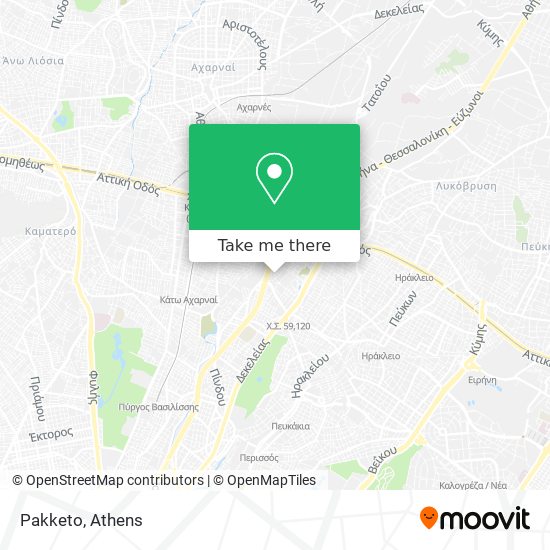 Pakketo map
