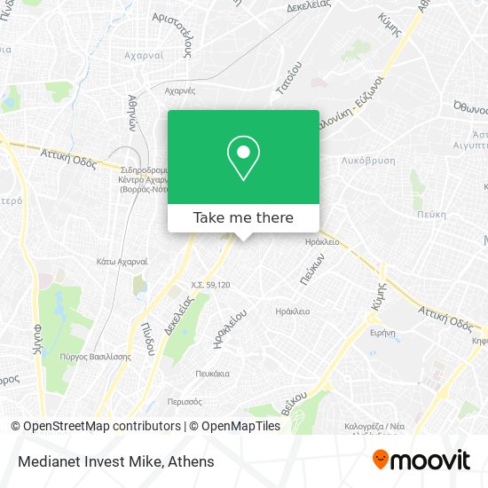 Medianet Invest Mike map