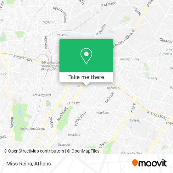Miss Reina map