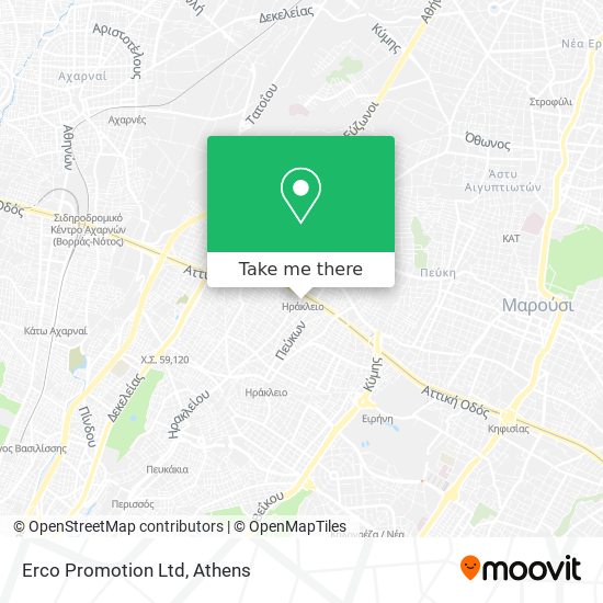 Erco Promotion Ltd map