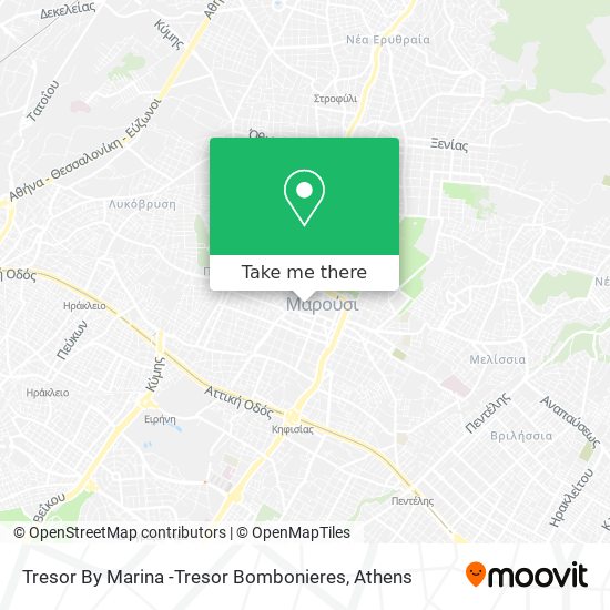 Tresor By Marina -Tresor Bombonieres map