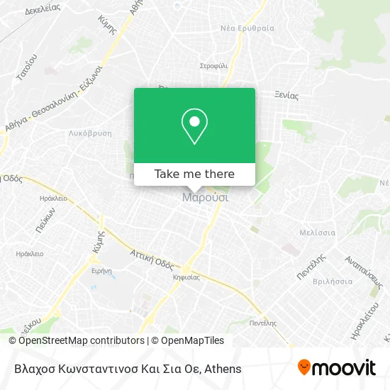 Βλαχοσ Κωνσταντινοσ Και Σια Οε map