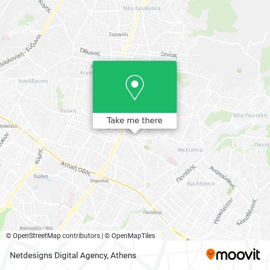 Netdesigns Digital Agency map