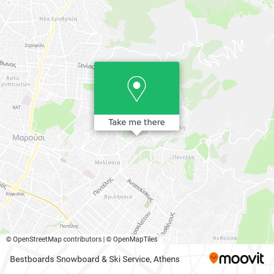 Bestboards Snowboard & Ski Service map