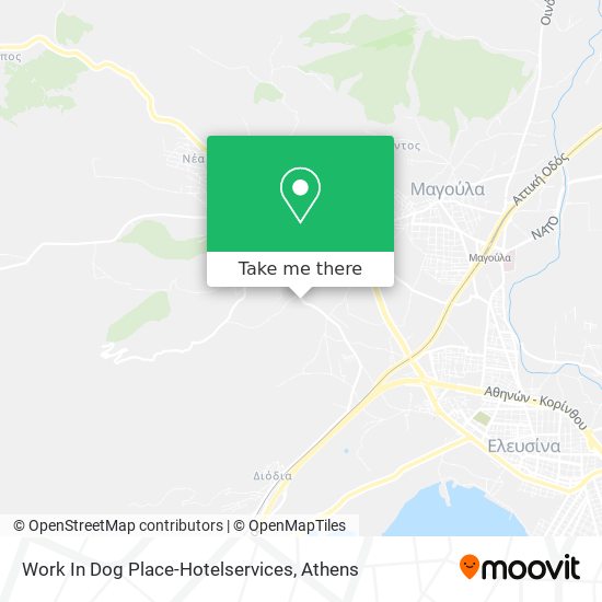 Work In Dog Place-Hotelservices map