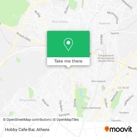 Hobby Cafe-Bar map