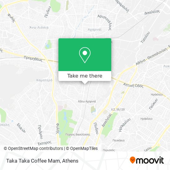 Taka Taka Coffee Mam map
