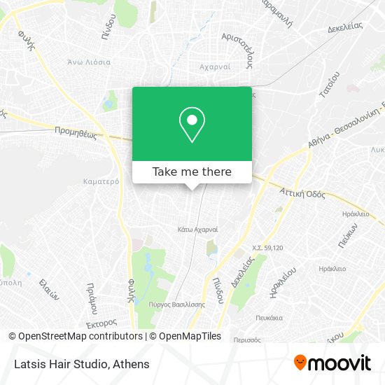 Latsis Hair Studio map