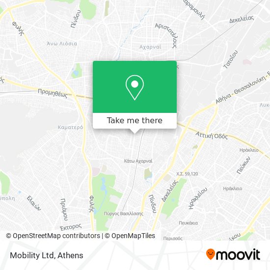 Mobility Ltd map