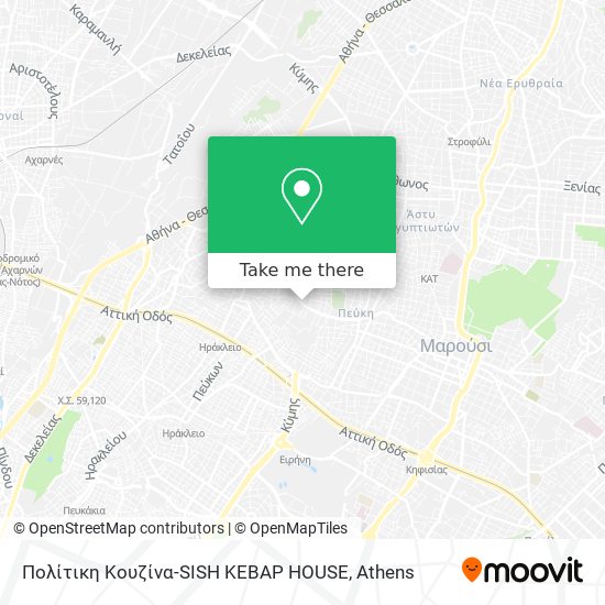 Πολίτικη Κουζίνα-SISH KEBAP HOUSE map