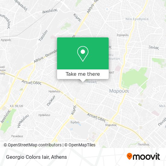 Georgio Colors Iair map