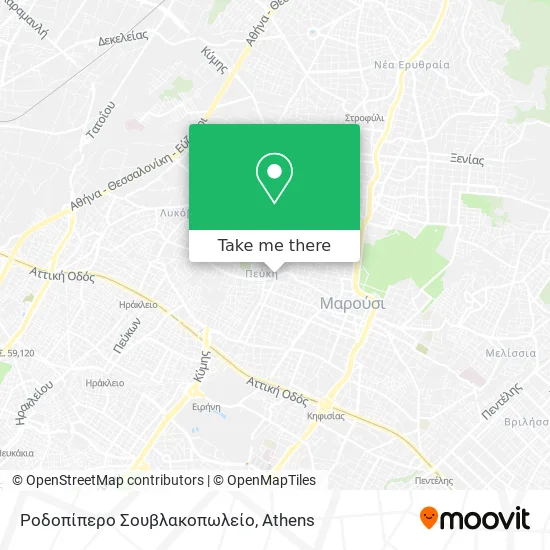 Ροδοπίπερο Σουβλακοπωλείο map