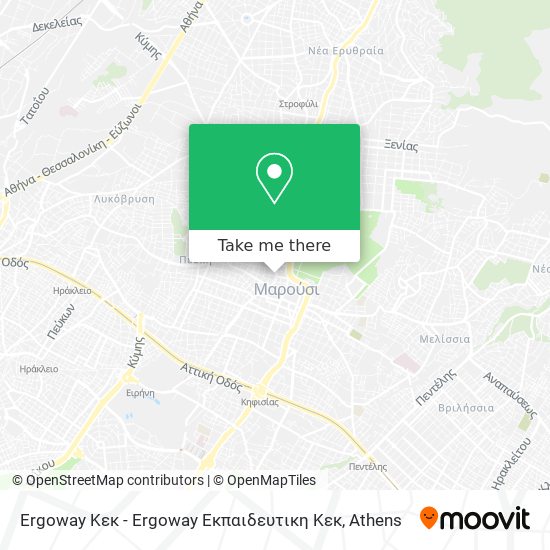 Ergoway Κεκ - Ergoway Εκπαιδευτικη Κεκ map