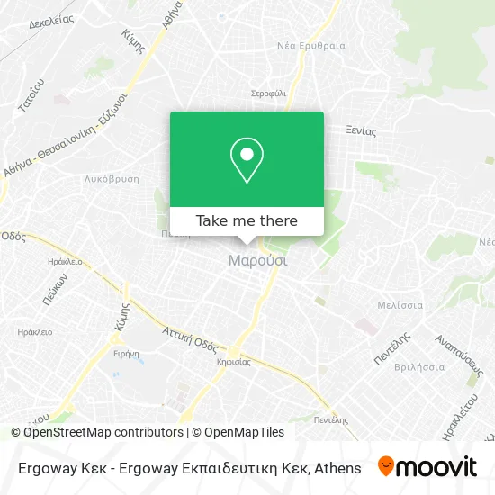 Ergoway Κεκ - Ergoway Εκπαιδευτικη Κεκ map
