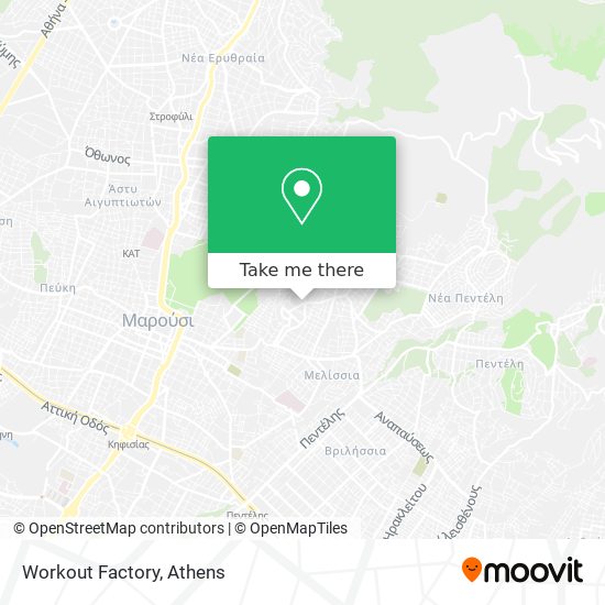 Workout Factory map
