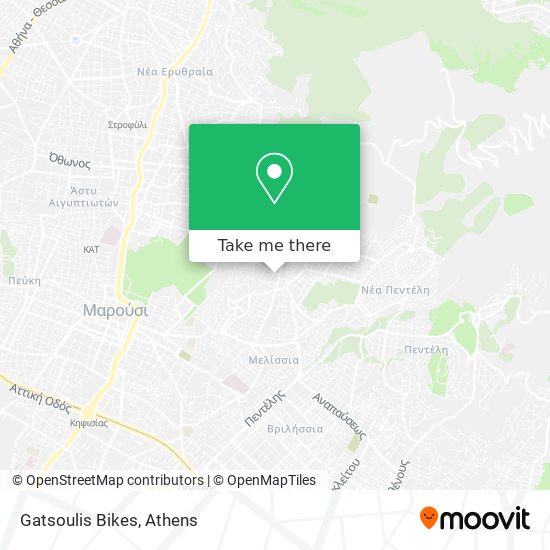 Gatsoulis Bikes map